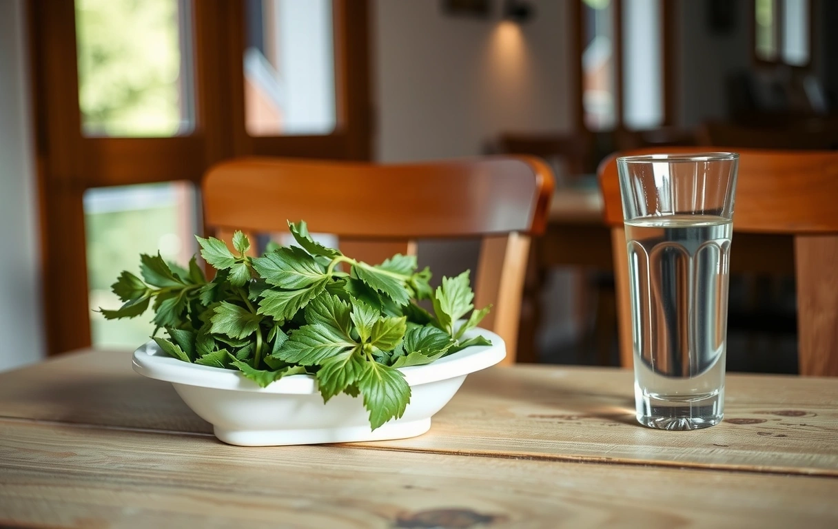 Atmósfera de calma en la mesa